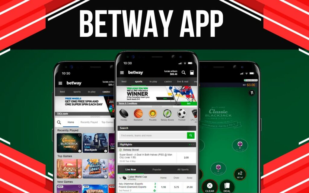 Both IO and Android devices have access to the Betway application