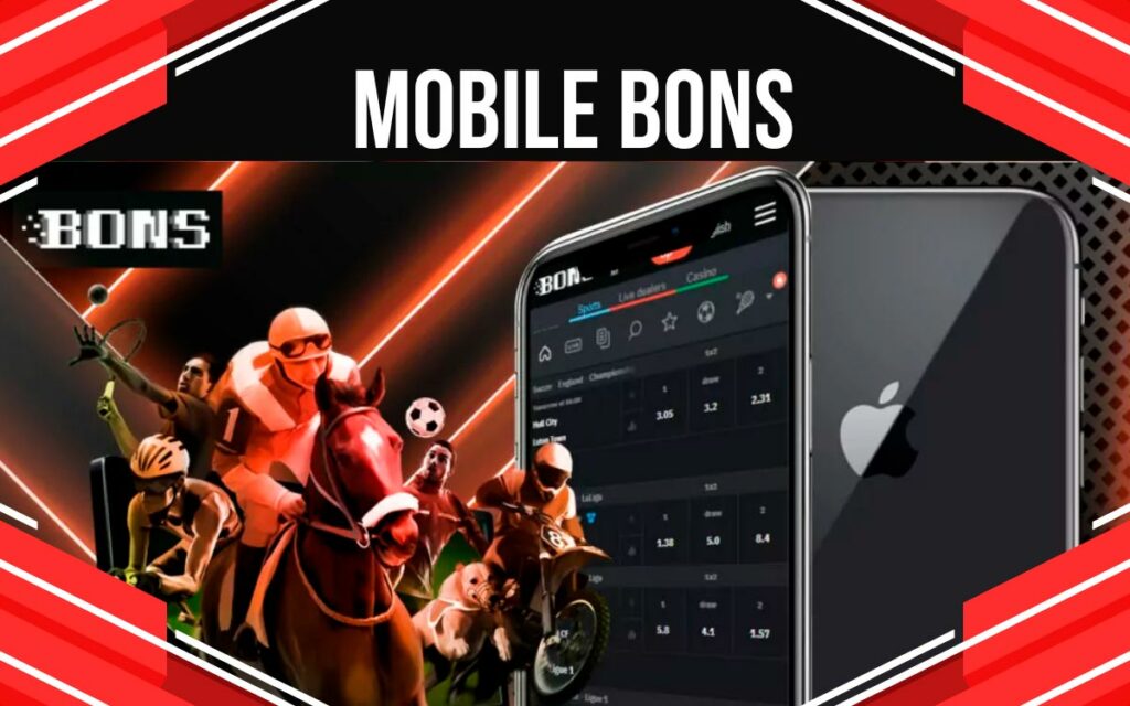 mobile version of the Bons official site