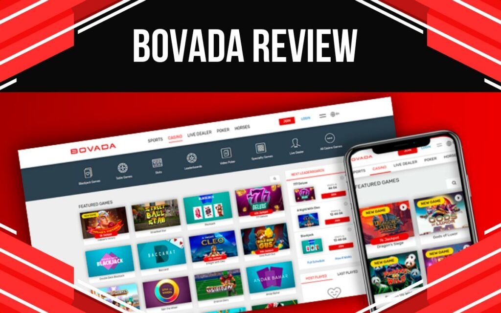 Bovada is an online gambling platform