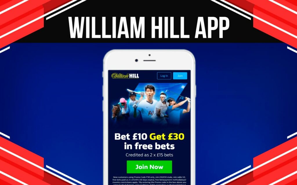 William Hill application