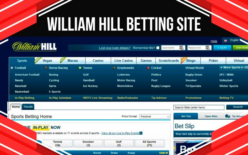 William Hill betting site benefit gamblers