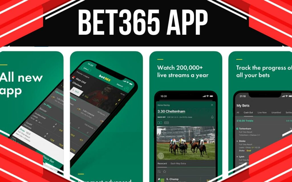 playing sports betting and online casino game on Bet365 app
