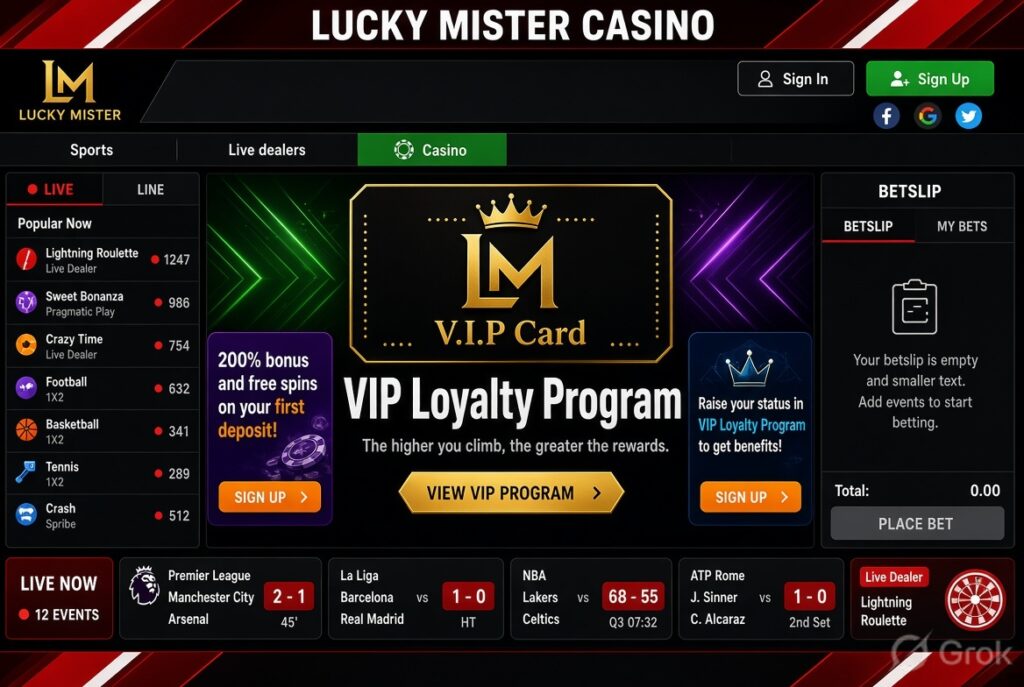 Lucky Mister Casino UK Review